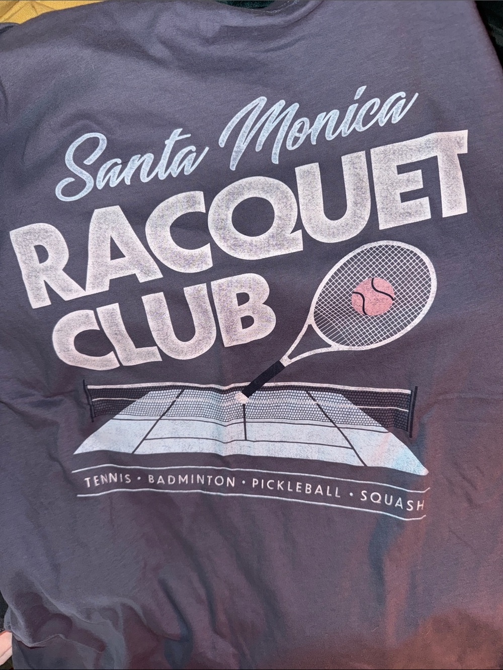 Hollister Santa Monica racquet club Short-Sleeve graphic Tee